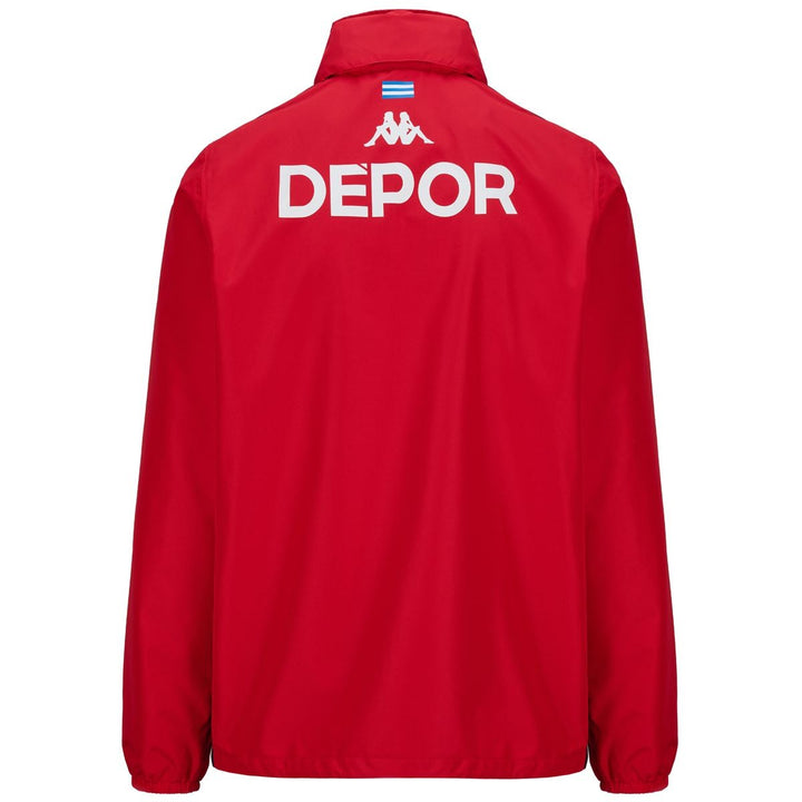 TRAINING RAIN JACKET ADVERZIP PRO - RED