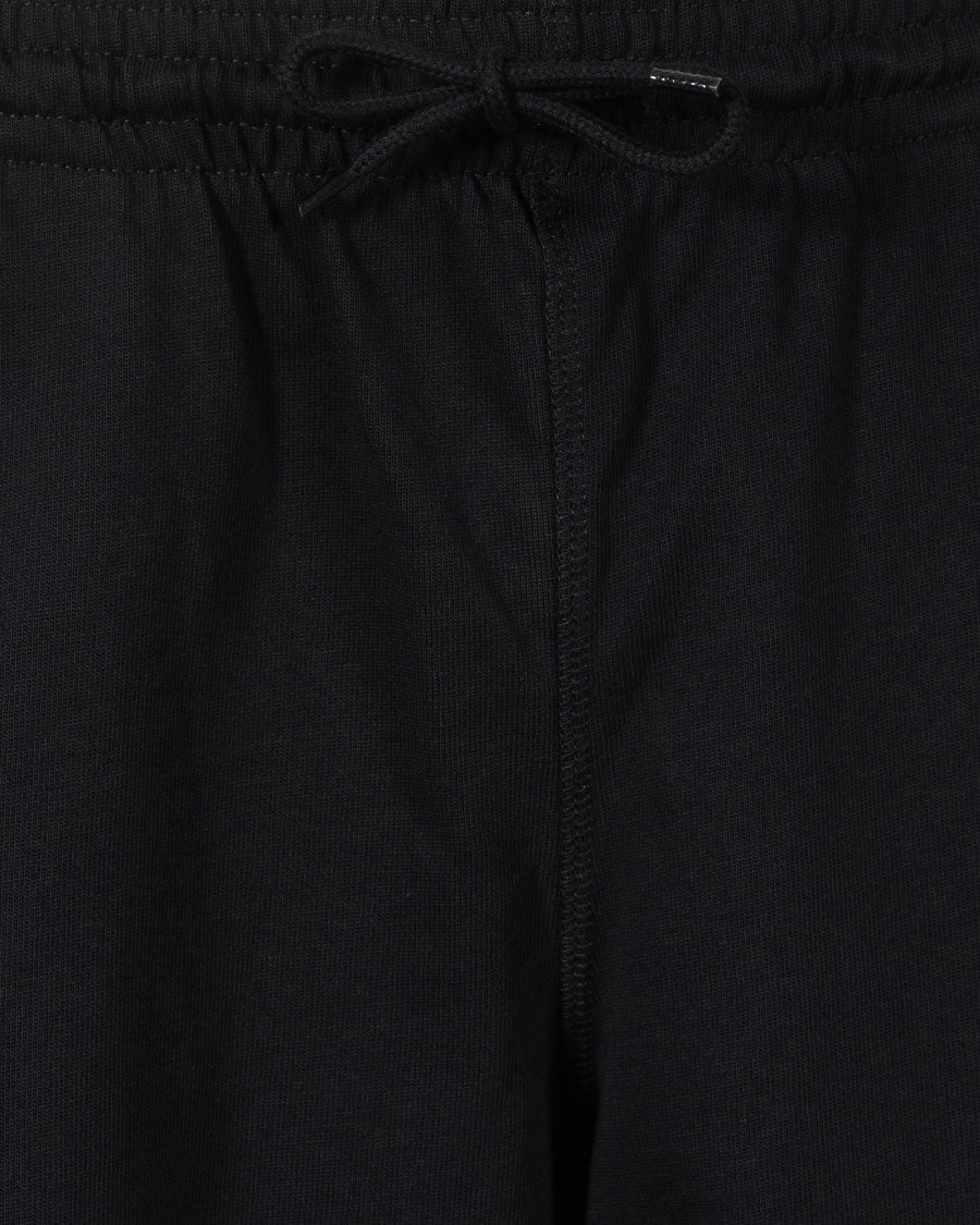 Black Club Knit Sport Shorts