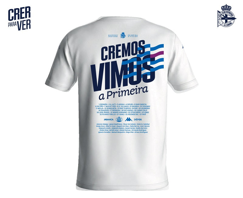 KAPPA4SOCCER BIVA - T-Shirts & Top - T-Shirt - Man - White - Blue Royal