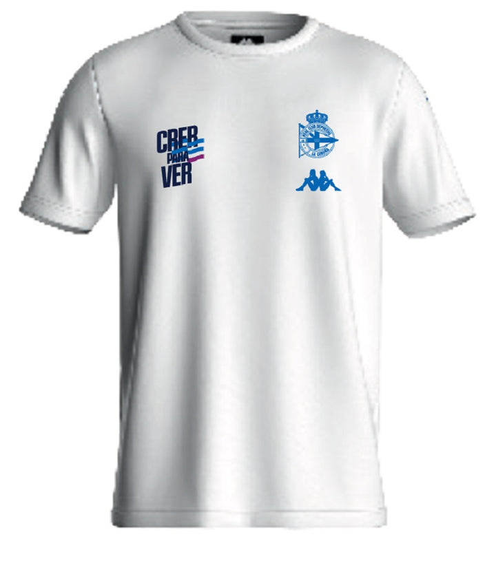 KAPPA4SOCCER BIVA - T-Shirts & Top - T-Shirt - Man - White - Blue Royal