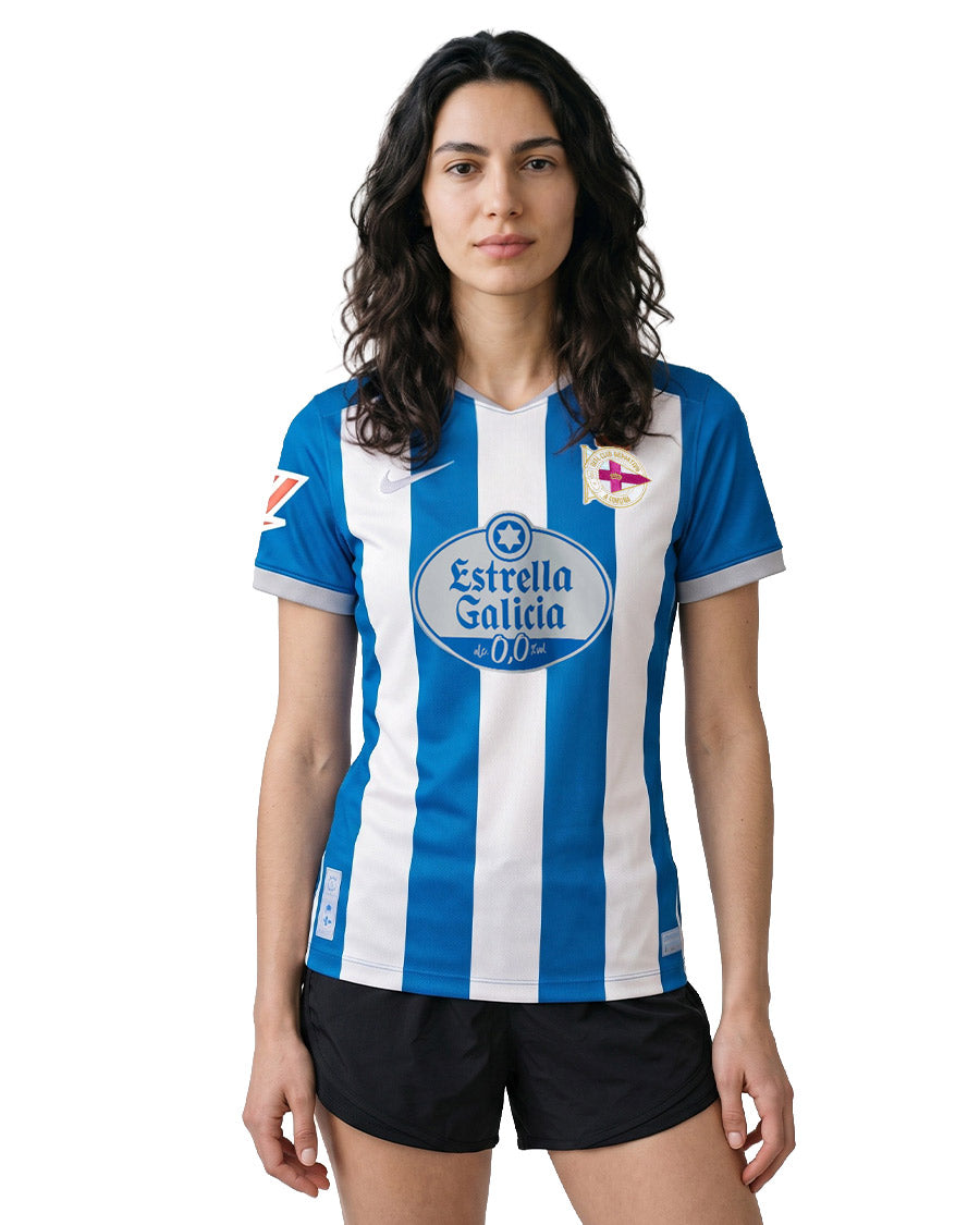 Camiseta Primera Equipación Dépor 2026-2027 Mujer