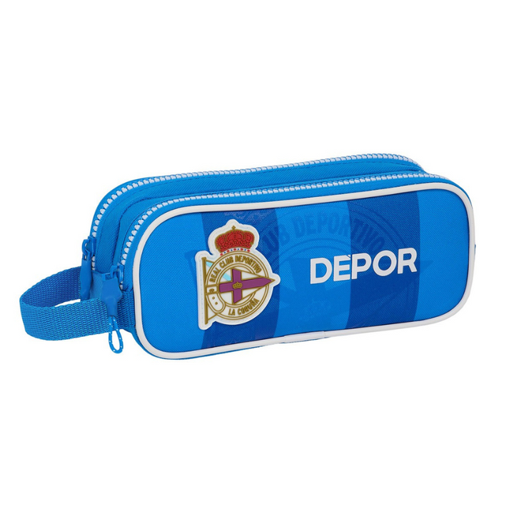 PORTATODO DOBLE REAL DEPORTIVO DE LA CORUÑA  - AZUL