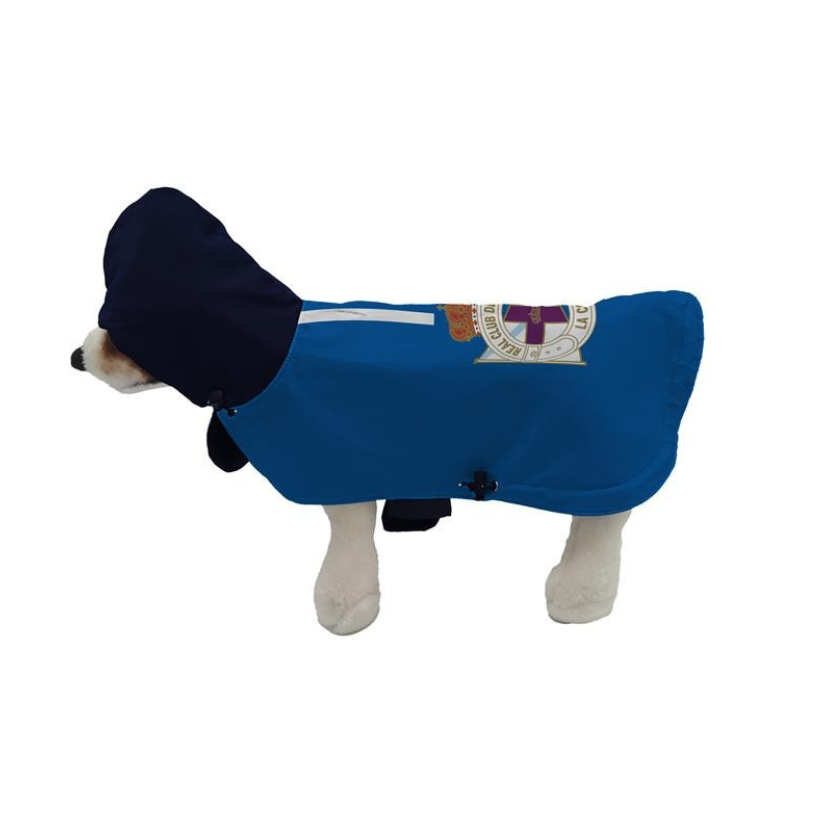 SPORTS DOG RAINCOAT FROM LA CORUÑA - BLUE