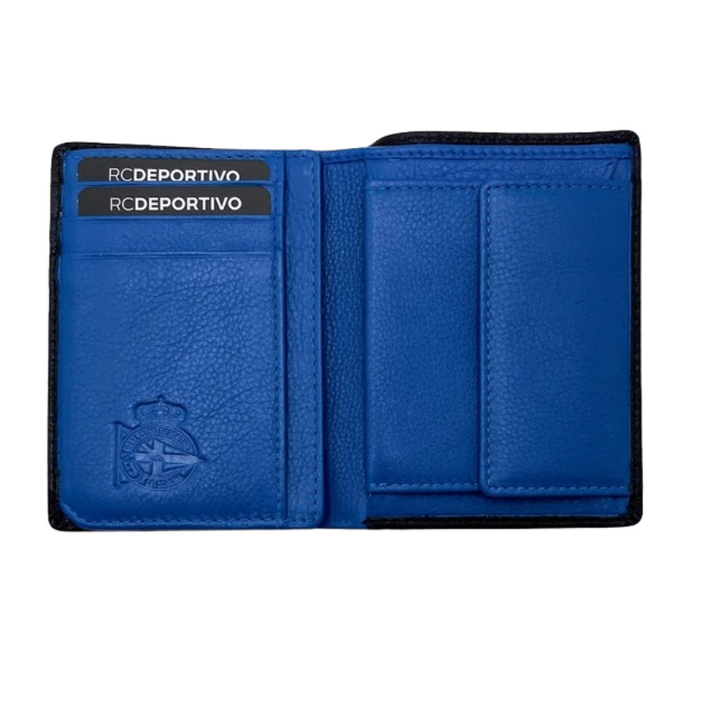BILLETERA CLASICA CON MONEDERO RELIEVE RC DEPORTIVO - Unico