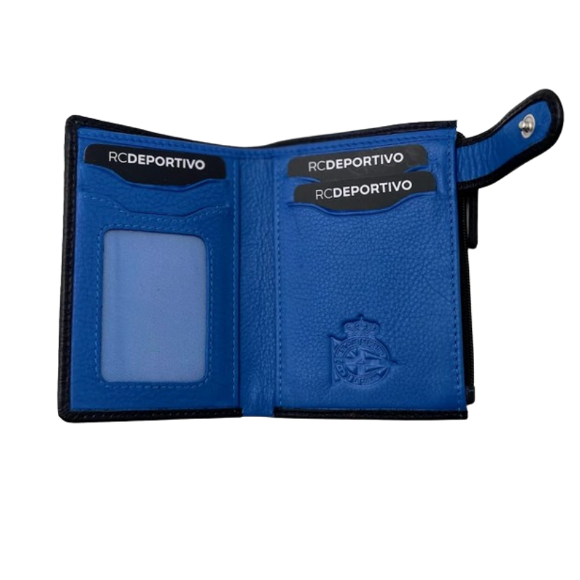 TARJETERO MONEDERO ESCUDO RELIEVE RC DEPORTIVO - Unico