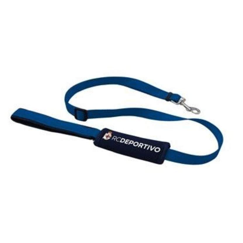 CORREA PARA PERRO DEPORTIVO DE LA CORUÑA - AZUL