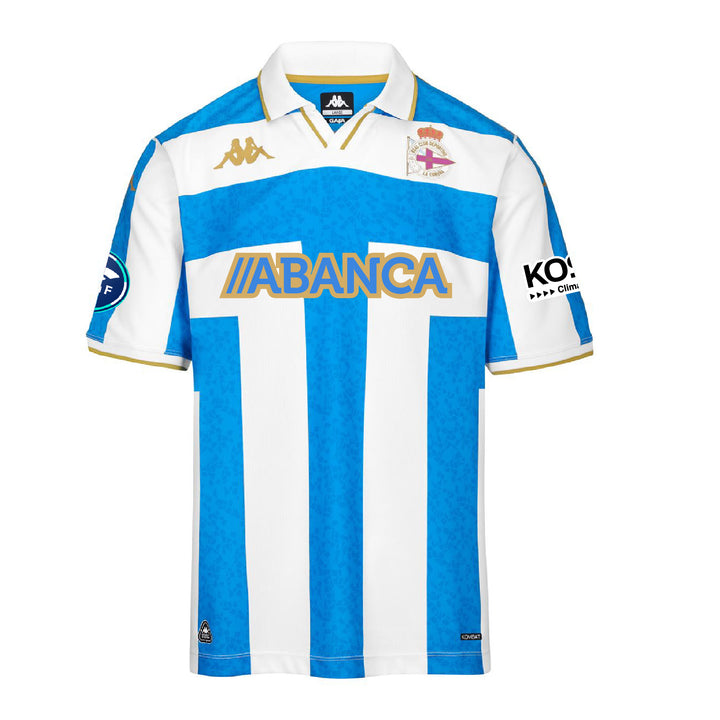 SPORTY KOMBAT SHIRT FROM LA CORUÑA 25/26 - Blue-White-Gold