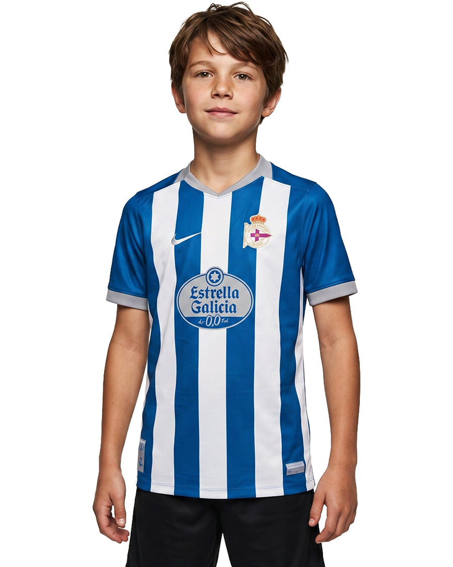 Camiseta Primera Equipación Dépor 2026-2027 Niño
