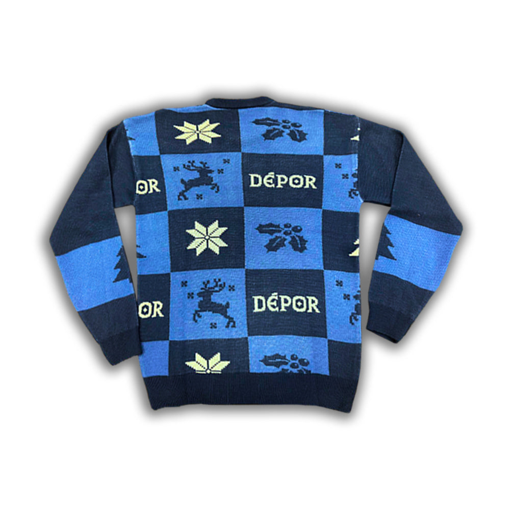 JUMPER NAVIDAD DEPORTIVO 2025 - AZUL 02