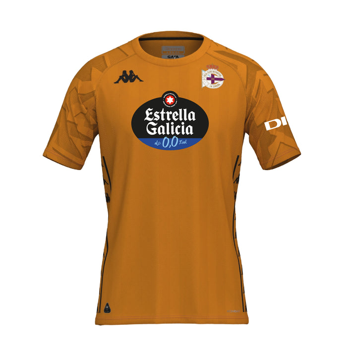 CAMISETA DE PORTERO DEPORTIVO DE LA CORUÑA NARANJA 24/25