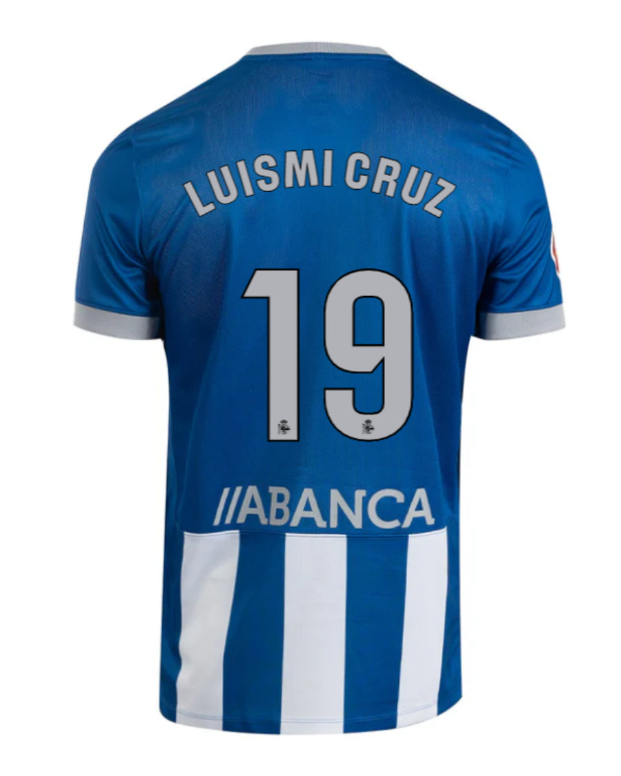 Camiseta LUISMI CRUZ Primera Equipación Dépor 2026-2027 Niño