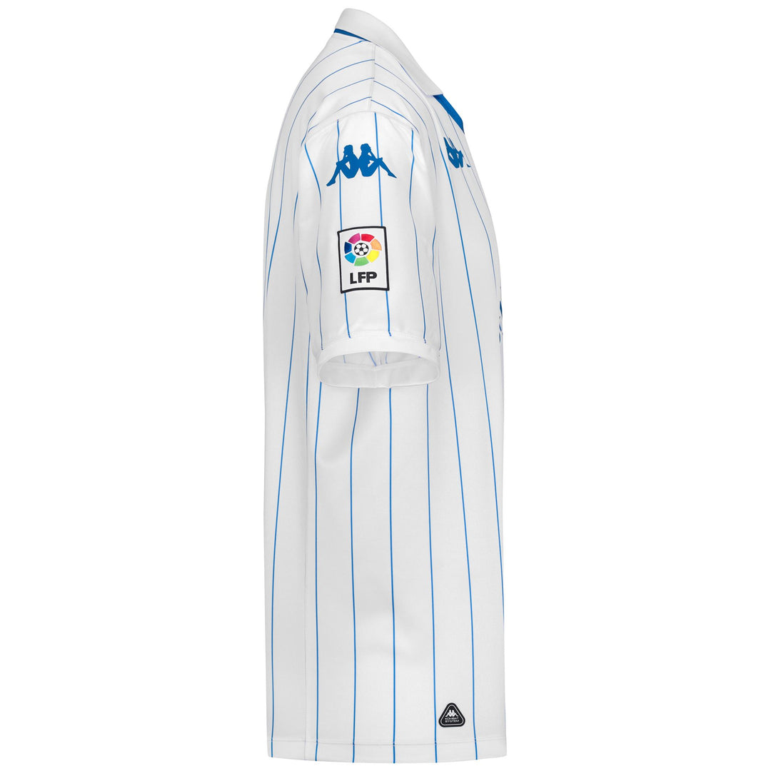 Active Jerseys_Man_KOMBAT 2026 RETRO DEPORTIVO_Shirt_White-Blue - DressedFront