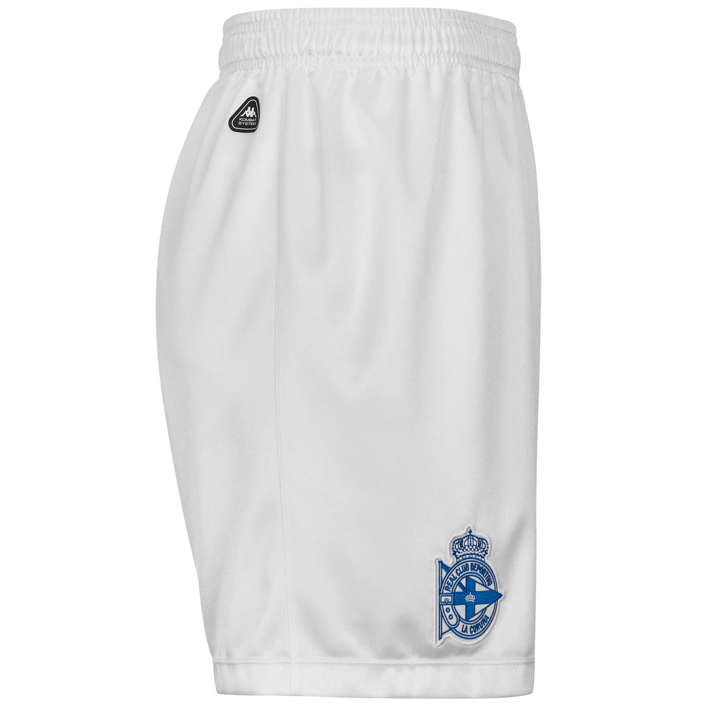 Shorts_Man_KOMBAT RYDER 2026 DEPORTIVO_Sport Shorts_White-Blue - DressedFront