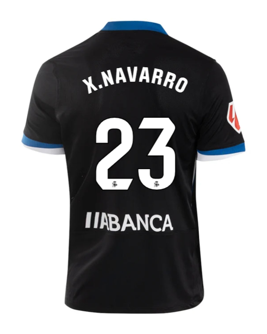 Camiseta X. NAVARRO Segunda Equipación Dépor 2026-2027